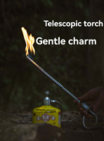 CAMPINGMOON XD-6-NE Torch Spray Gun Outdoor Camping, Picnic, Fire Making, Barbecue Point Carbon Stainless Steel Spray Gun