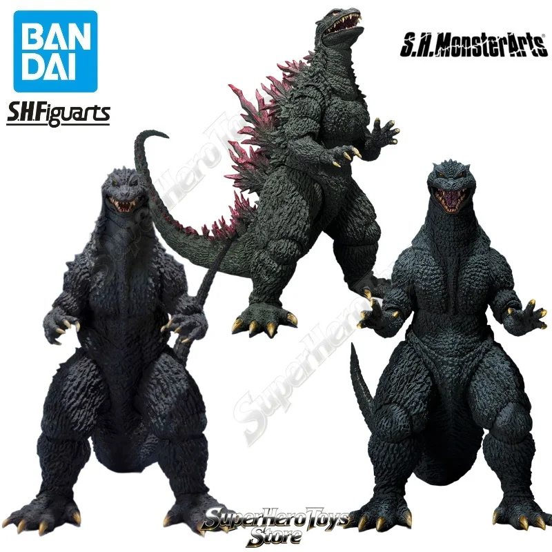 W magazynie Bandai S.H. MonsterArts Godzilla 2000 2002 2004 Battle Super Dragon Monsters Godzilla: Ostatnia Bitwa Ruchomy Model