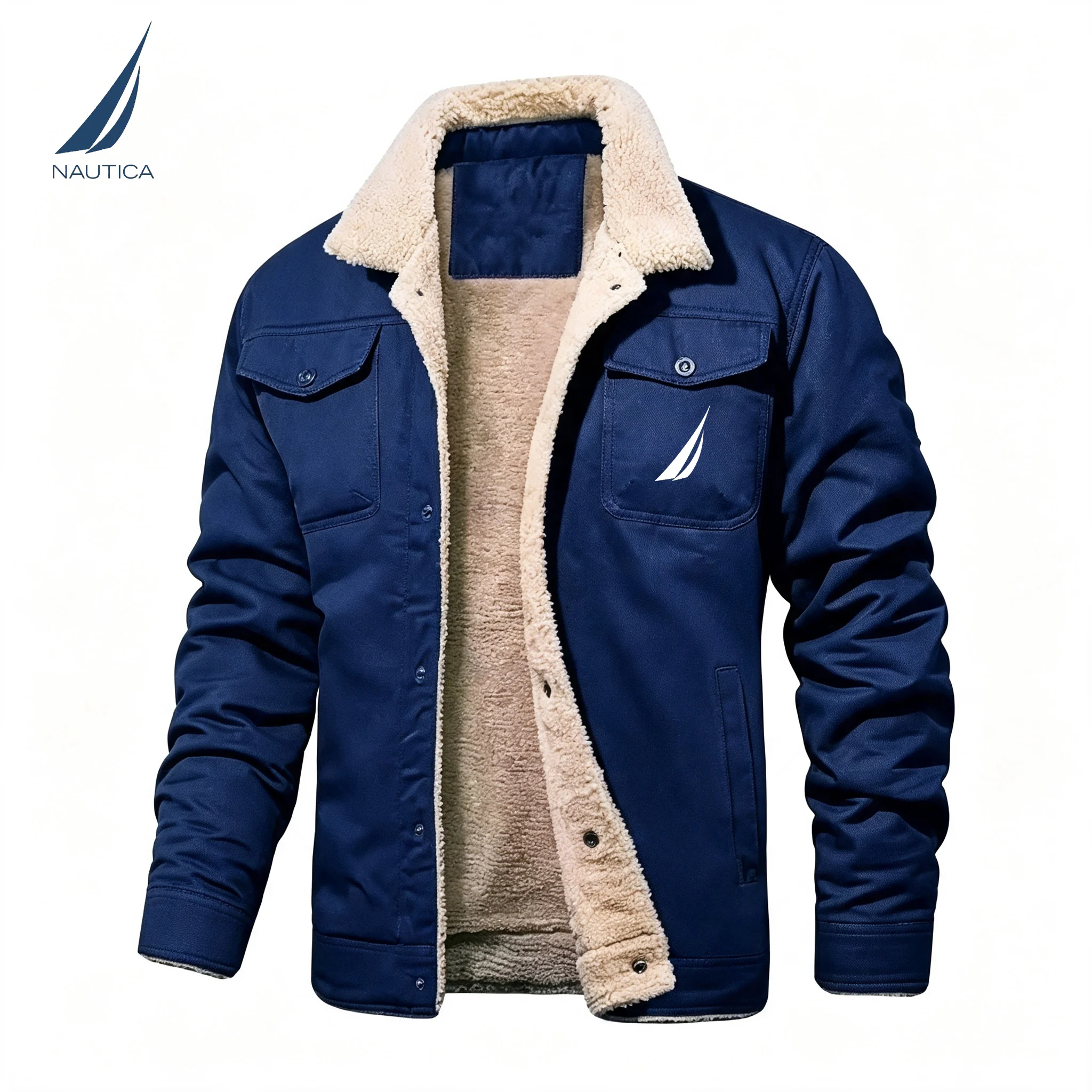 Мужская куртка-поло NAUTICA с – обзор и цена Winter Clothing Work