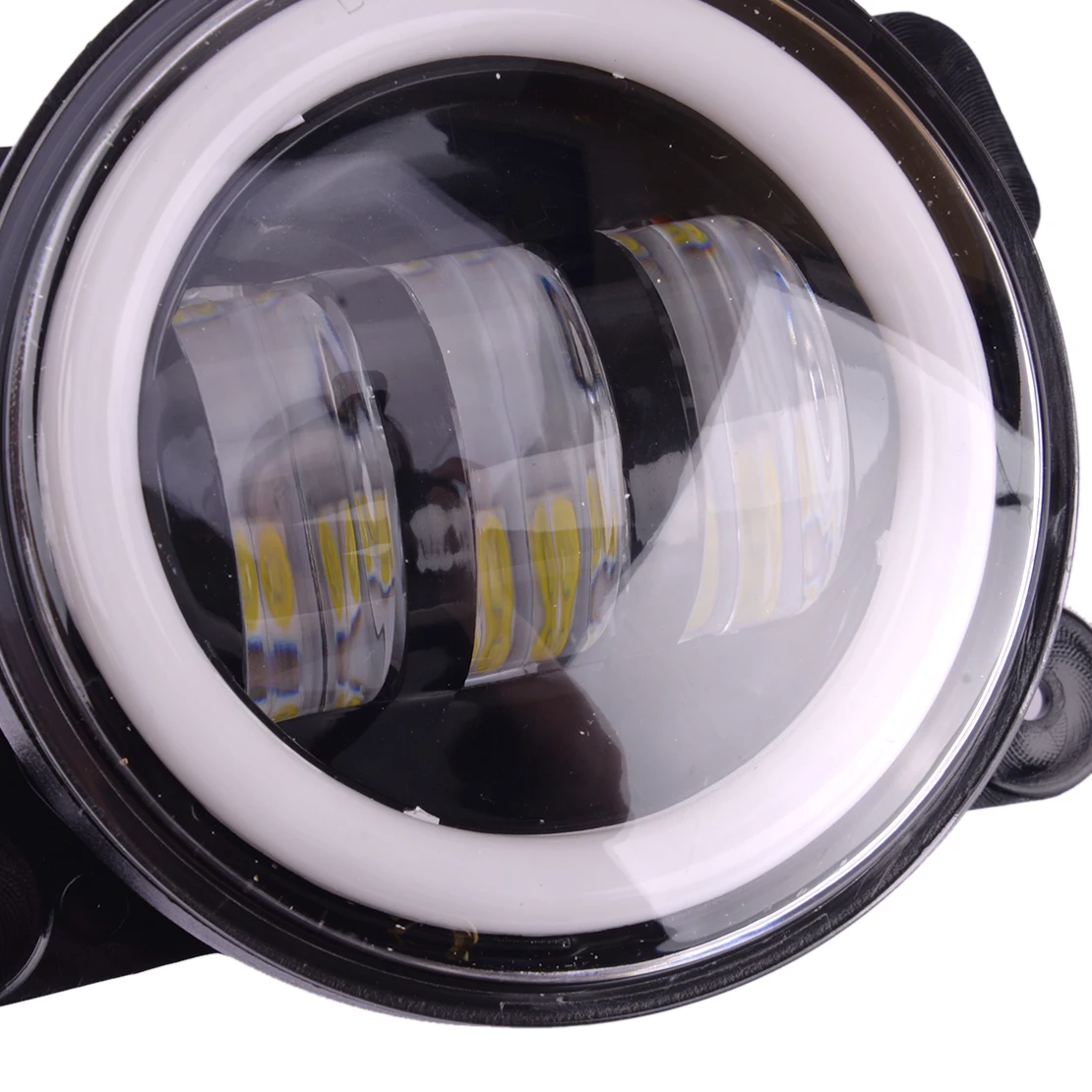1 Pair Car Front Left Right Fog Light Lamp Black Fit For Land Rover Range Rover Sport L322 Discovery 4