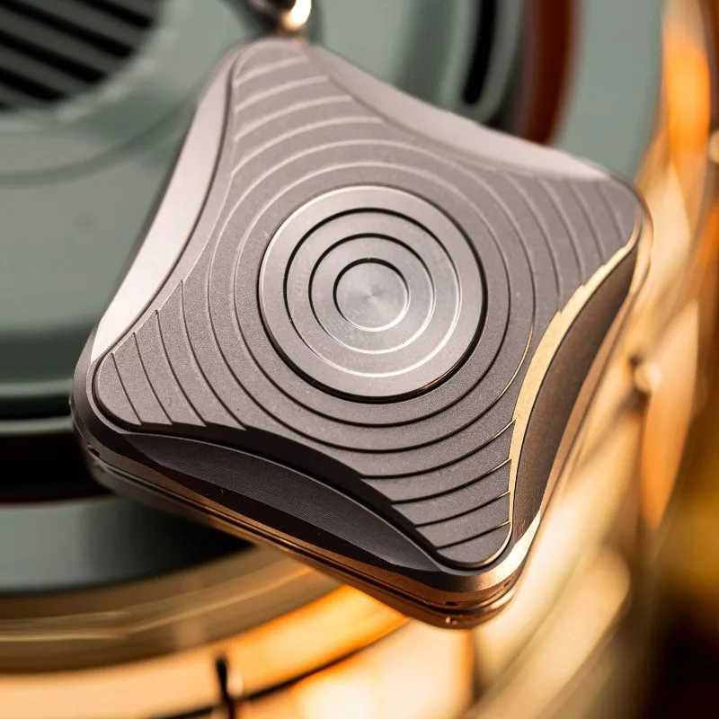 ナインハンド EDC フォーミュラ無限位置音叉機械式金属指先プッシュカード減圧デスクトップおもちゃ