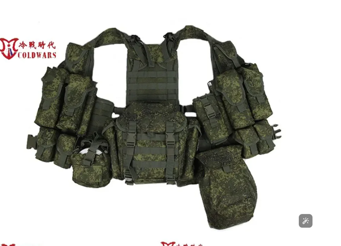 Outdoor - Cold War Era 6sh117 Combat Equipment Molle Tactical Vest Set Replica