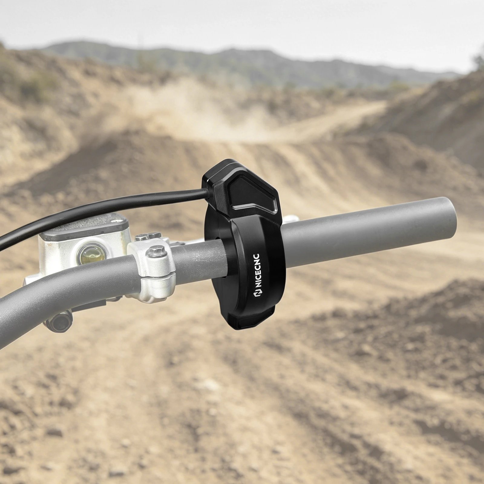 NICECNC Für Stark Varg MX Stark Varg EX Stark Varg SM 2024-2026 Elektrisches Dirt Bike Drosselklappensteuerung Gehäuse Basisabdeckung Aluminium – Detail 2