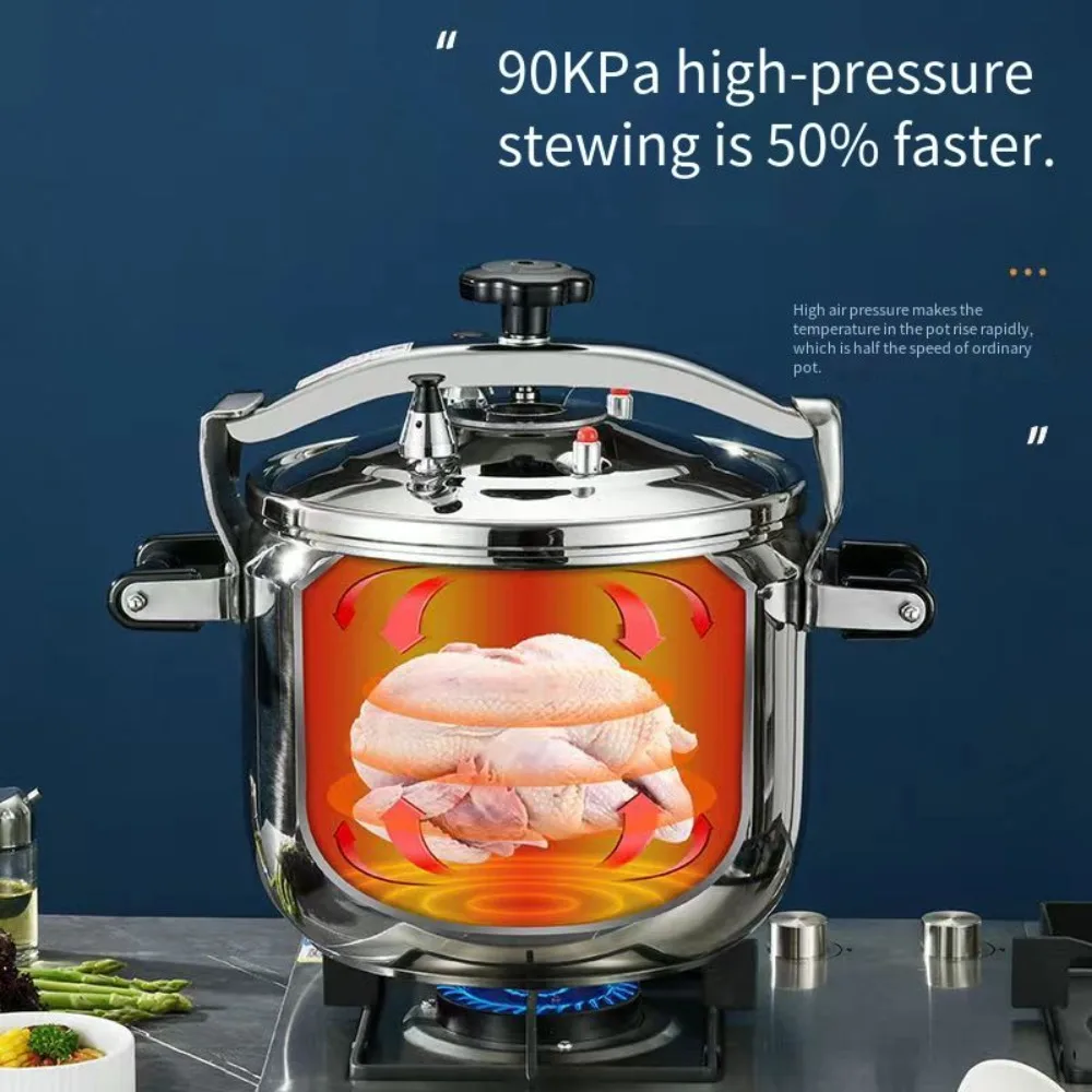 Explosion-proof Pressure Cooker, Commercial Large-capacity Extra-large Gas Induction Cooker, General Household Pressure Cooker,