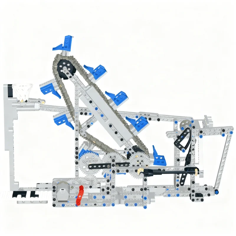 602pcs MOC Technical GBC.PL 70 Model Building Blocks Assemble Display 3D Birthday Education DIY Idea Collection Creative Brick
