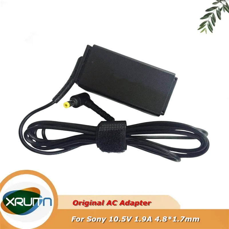 

Genuine For Sony Laptop Power Supply VGP-AC10V6 10.5V 1.9A AC Adapter Charger 4.8*1.7mm