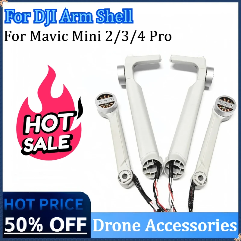 

New Drone Accessories Motor Arm For DJI Mavic Mini 2/3/4 Pro Front/Rear/Right/Left Motor Arms Repair Accessories High Quality