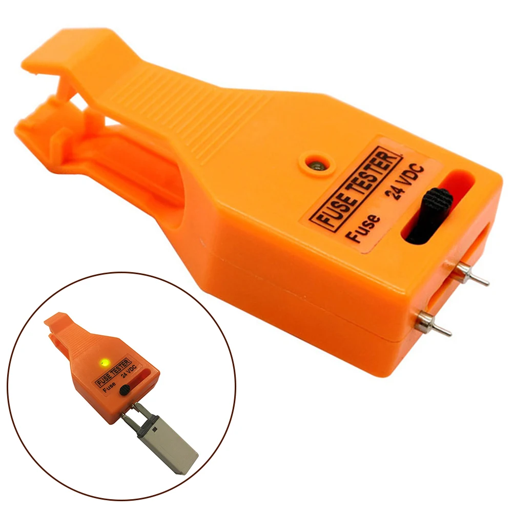 Car Fuse Tester And Removal Tool Adjustable Probe With Indicator Light For And Glass Fuses Automotive Electrical Repair Devic