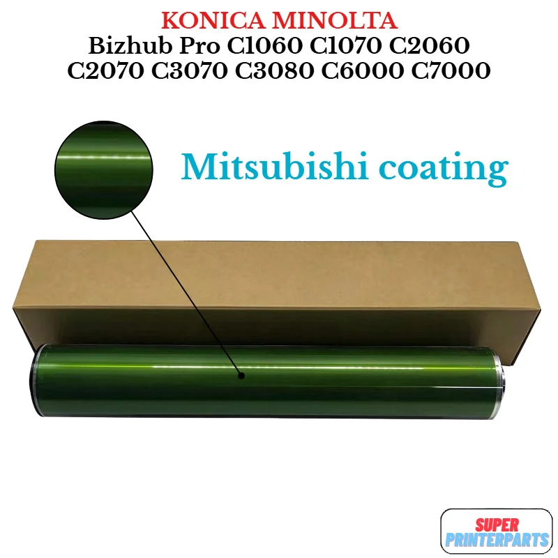 Mitsubishi coating DU105 DR610 OPC Drum for Konica Minolta Bizhub Pro C5500 5501 C6500 C6000 C7000 1060 1070 2060 2070 3070 3080