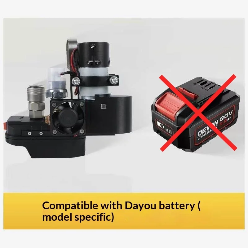 Lithium-elektrische luchtcompressor Mini-pomp Gereedschap Houtbewerking Industrieel gebruik