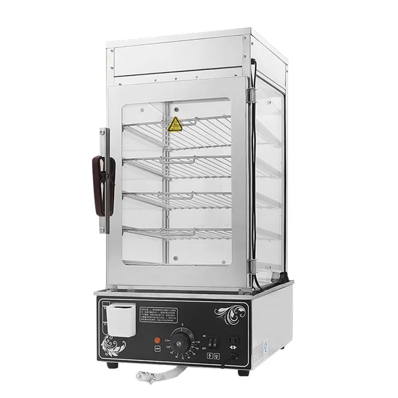 

Steamer cabinet, convenience store, five floors, glass, stainless steel, thermal insulation, display