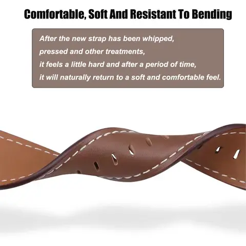 8 best sales läderarmband till Huawei Watch GT2 Pro - №7