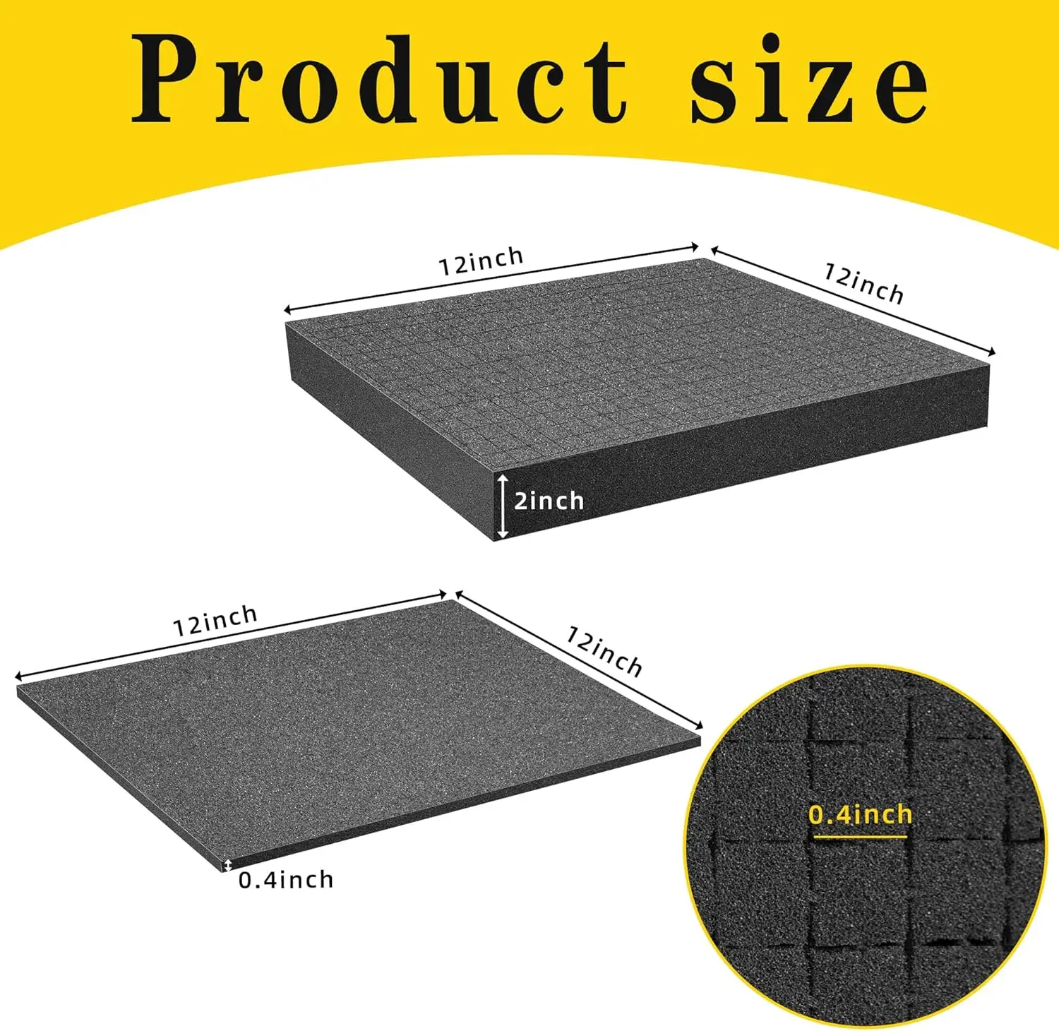 500x300mm EPE Pearl Cotton Pick Pluck Toolbox Foam Pre-Cut Foam Insert Toolkit Tool Organizer Flight Case Precorted Shadow Foams