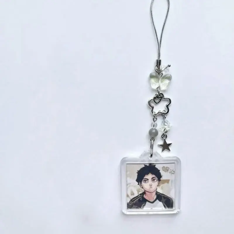 Bokuto koutarou + akaashi keiii . keychains
