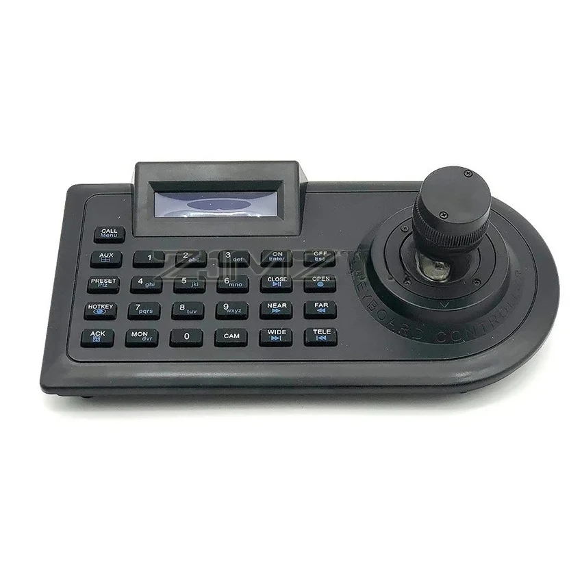 Cloud billiards machine control keyboard simulation keyboard decoding controller RS485 pan tilt matrix 2D 3D  4D car mounted