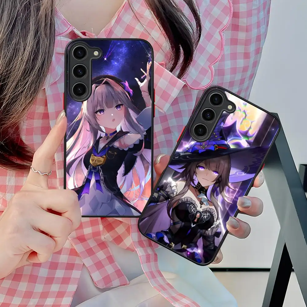 HSR Herta Phone Case for Samsung Galaxy S26 S25 S24 S23 S22 S21 Plus FE Ultra Skin Feel Shockproof Cover