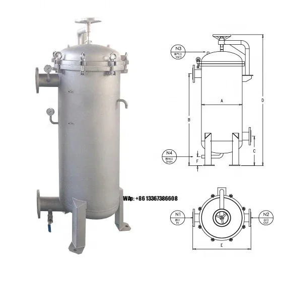 

Cheap Stainless Steel Bag Filters Water and Oil Filter for Industry