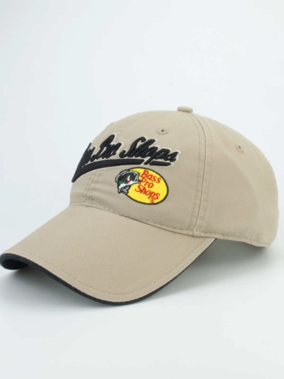 Sombrero de Pesca para Hombre Bass Pro Shop, Protección Solar para Primavera/Verano, Gorra Deportiva para Exteriores, Ala Anc...