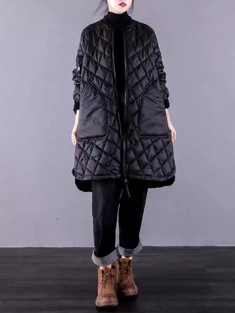

Warm Cotton Jaet Baseball Design Sensation Anti-Aging Autumn Winter New Arrival Women's High-End Faion Cotton Coat