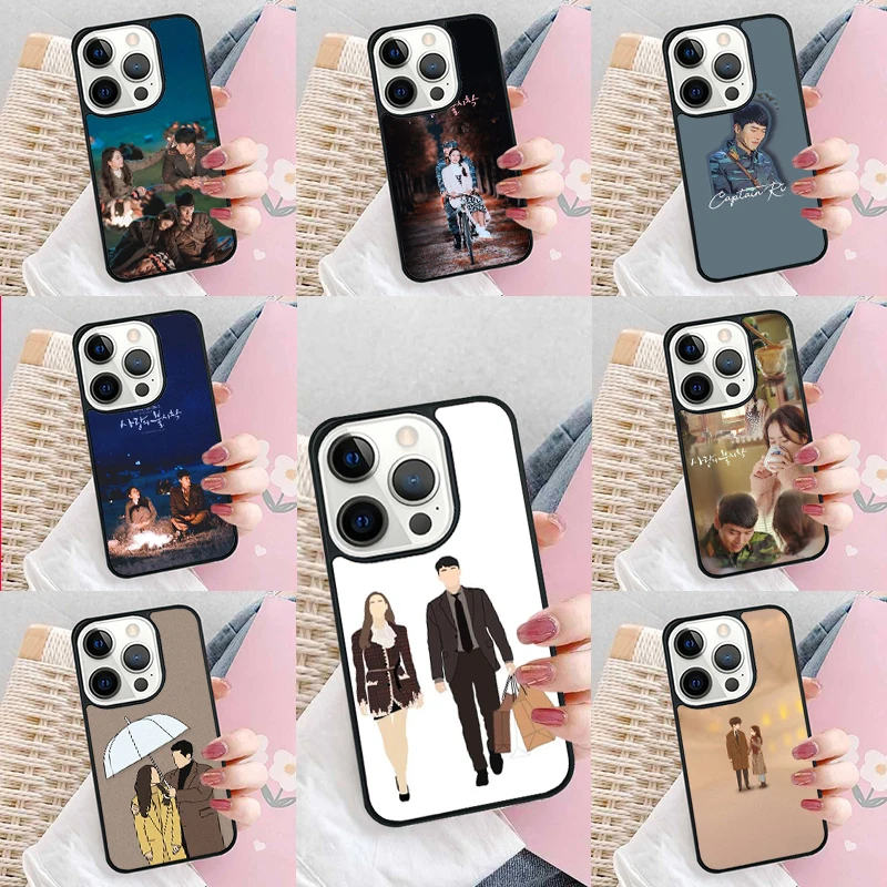 Crash Landing On You Soft Phone Case Cover for iPhone 16 Promax 15 Pro 13 14 Plus 11 12 Mini XR XS MAX Coque