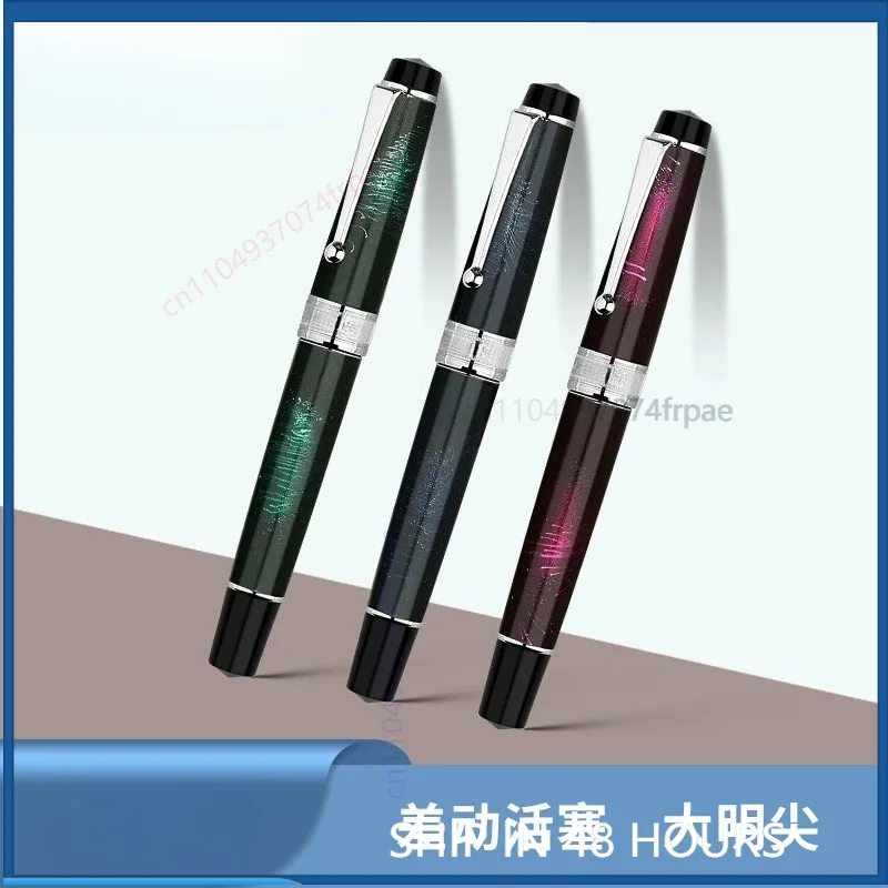 penna-stilografica-majohn-t5-con-pistone-differenziale-corpo-in-metallo-artistico-verniciato-pennino-in-iridio-extra-fine-ideale-per-pratica-di-scrittura-regalo