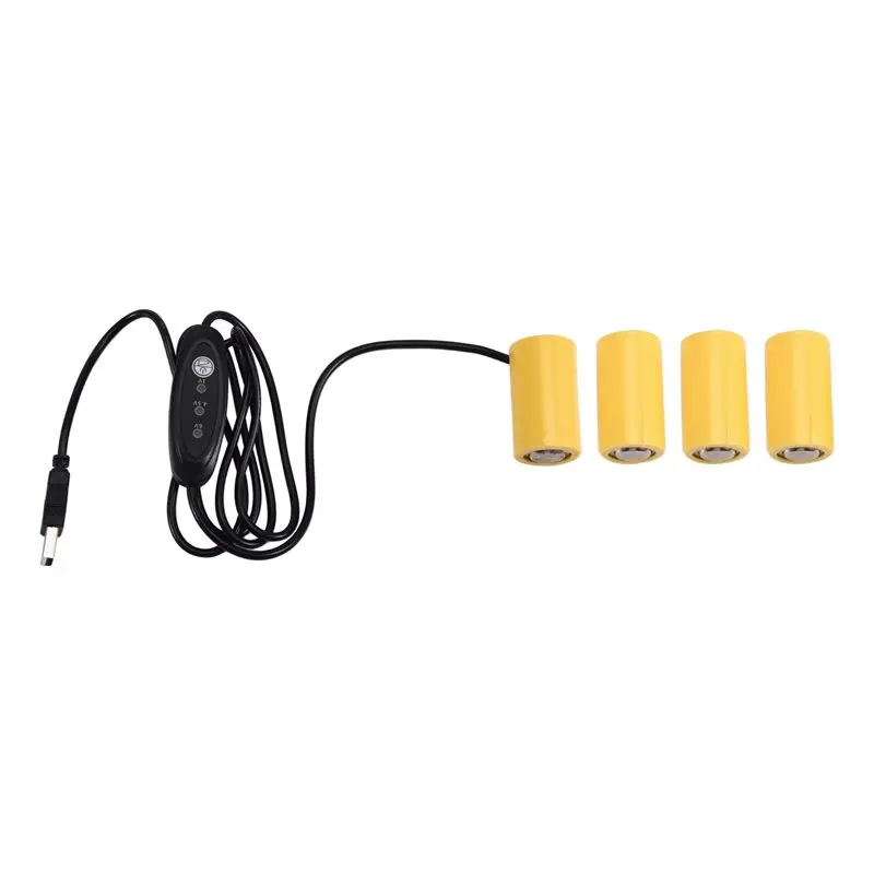 B27B For LED Light Radio DIY Project Compatible USB Power Converter 3V 4.5V 6V Battery Eliminator Cable