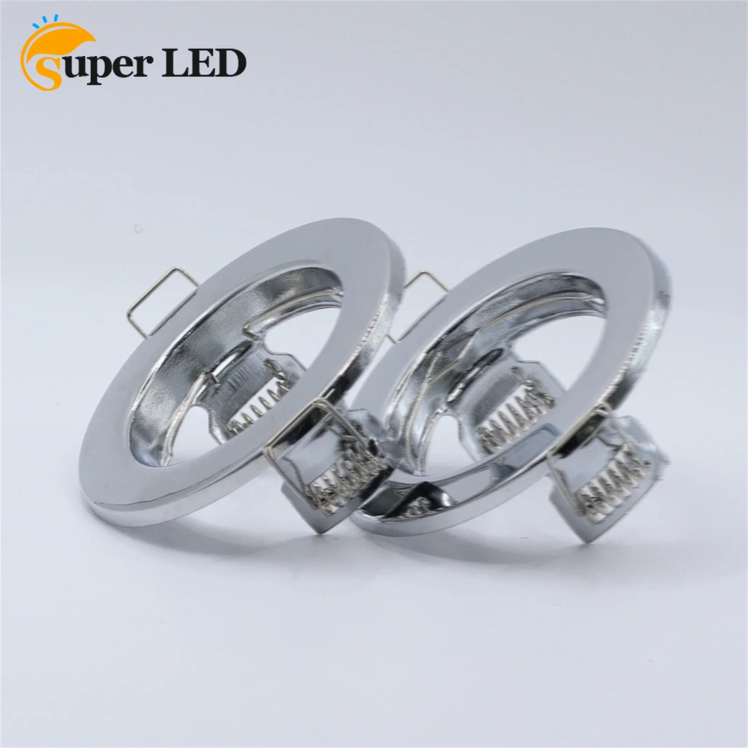 Lampu sorot LED Mini, lampu sorot LED ukuran Mini aluminium tertanam dapat disesuaikan MR16 GU10