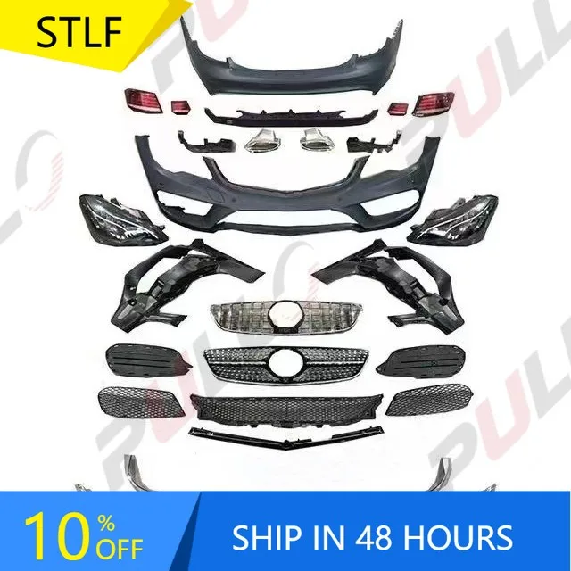 

STLFHigh Quality Car Bumpers BodyKit for Benzs E Class W207 E Coupe 2012 Old to New Bodykit(2014-2016)