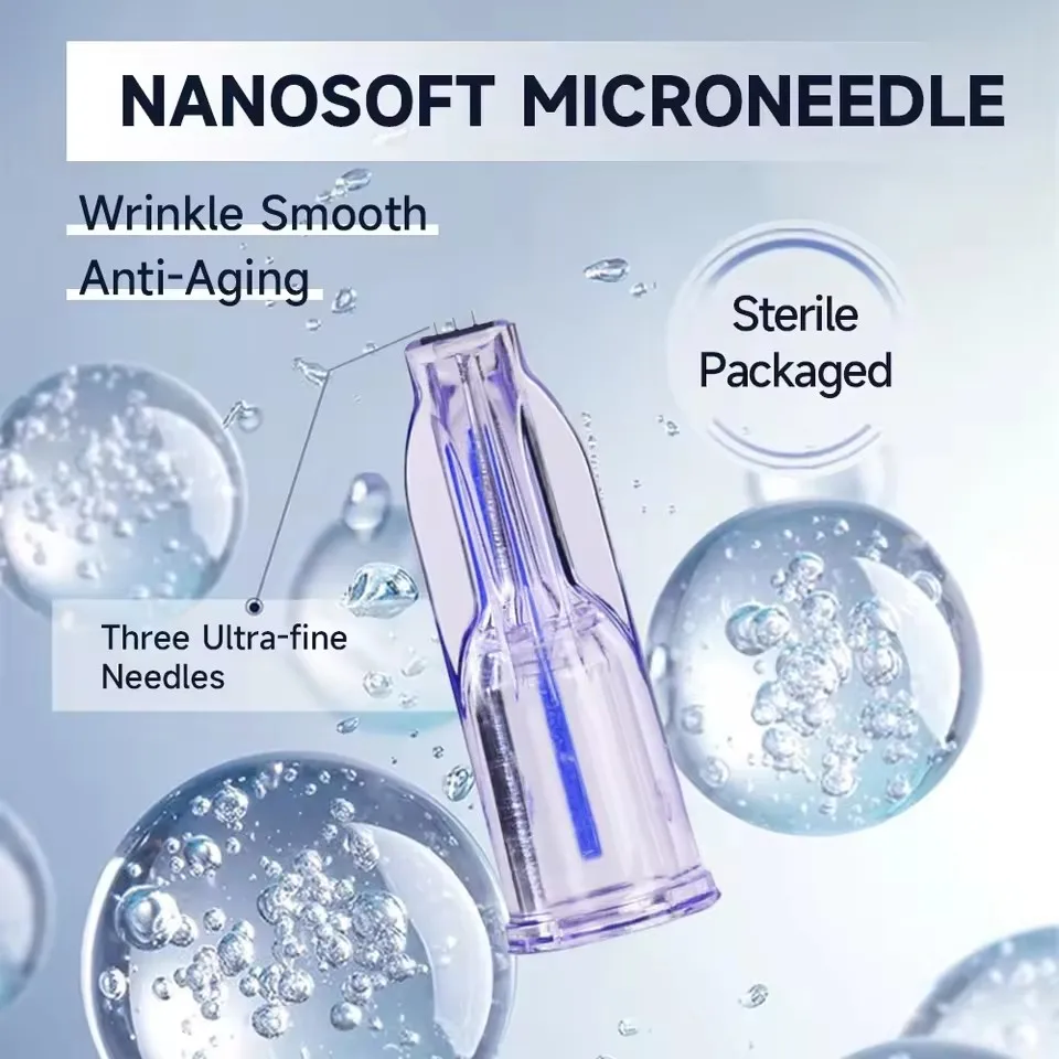 20 Stück/Box 1,0 mm Kunststoff 3-in-1 Spritzenadapter Augenlid-Werkzeug Nanoline – Detail 3