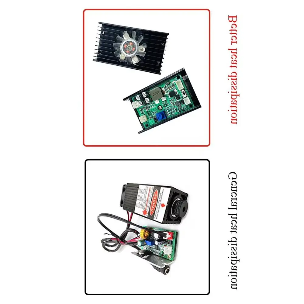 

15W 450nm Portable Laser Driver Board with TTL Laser Driver Engraving Machine DIY Module Electronics Supplies