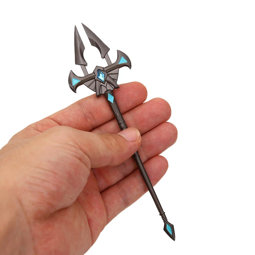 Brdwn LOL Der Kaiser der Sande, Azir, 16 cm/6,3 Zoll großes Schwertmodell, Schlüsselanhänger – Detail 7