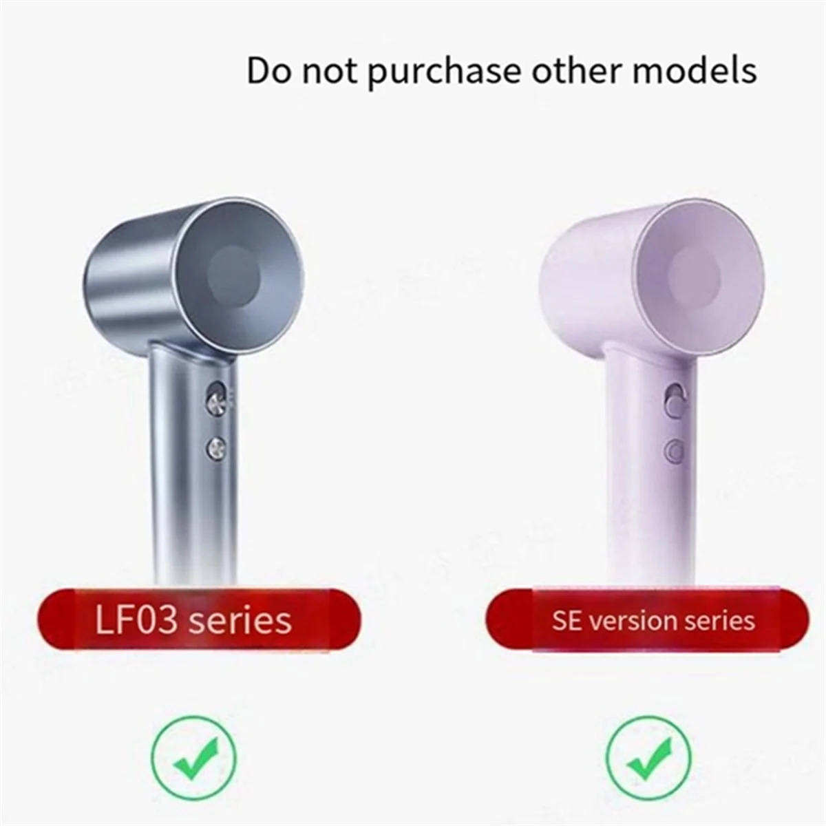 A08I For Laifen Hair Dryer Wind Hood Accessories LF03/SE Anti Warping Anti Flying Styling Curling Air Nozzle Accessories B