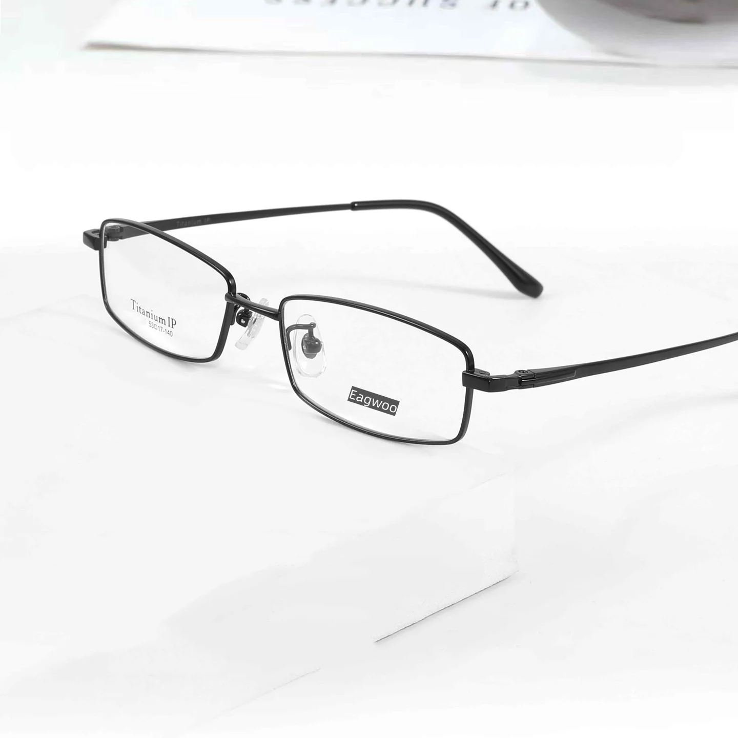 

Очки из чистого титана, оптическая оправа с полной оправой, очки по рецепту, деловые очки для мужчин, супер легкие очки, узкие 28
