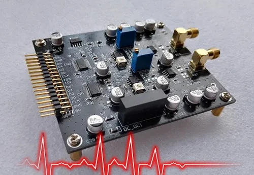 

High-speed ADC08200 Module 200Msps 8-bit High-speed ADC 2-stage High-speed Amplifier, Single Power Supply