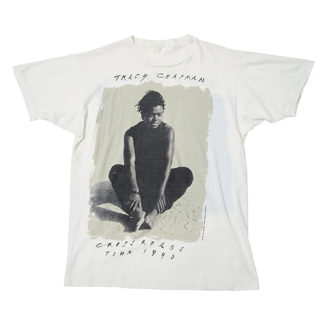 90s Tracy Chapman Cross roads Tour Shirt Classic White Unisex S-5XL