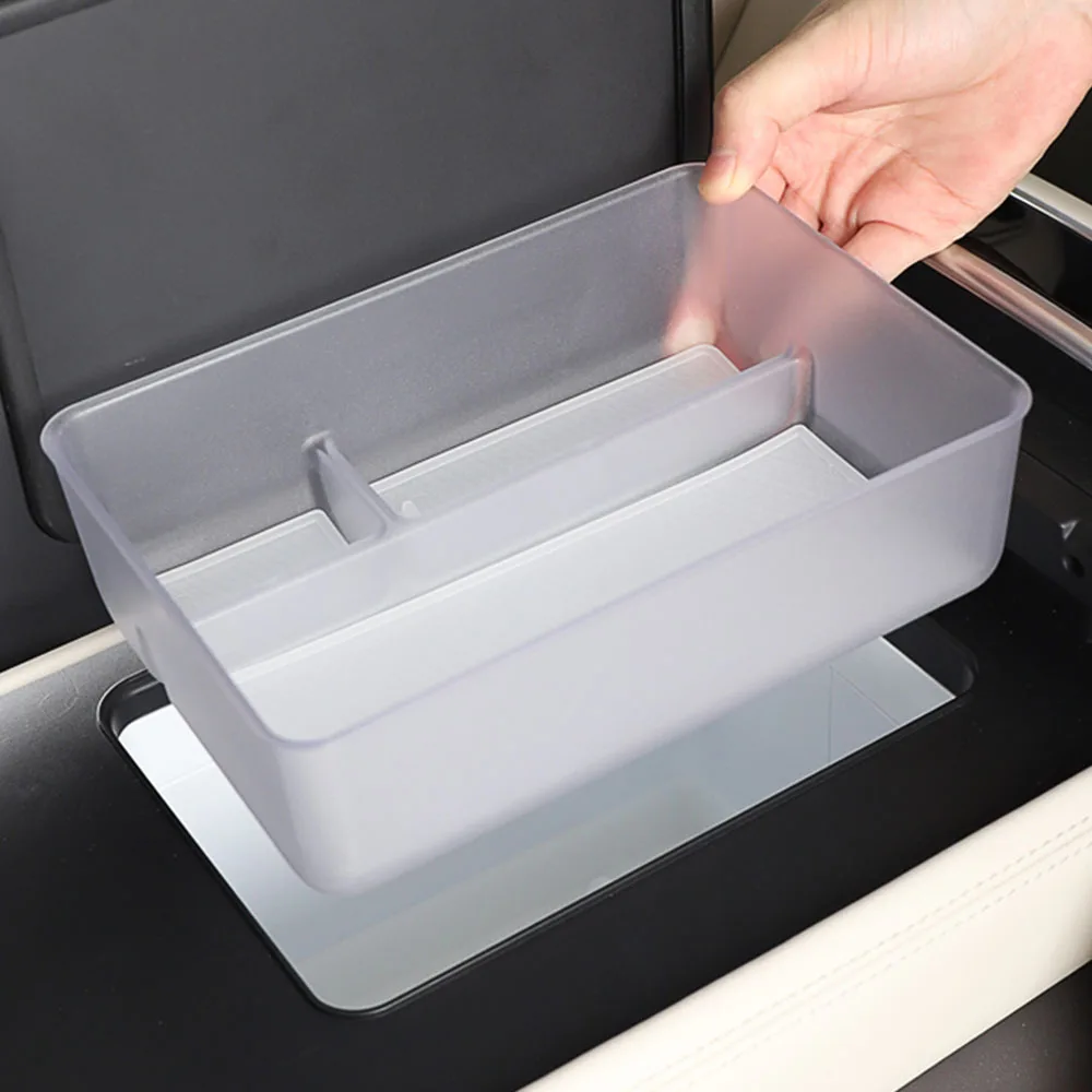 Upper Storage Box Of Central Control Armrest Refrigerator For Denza N9 2025 Car Modification Supplies Increase Storage Space