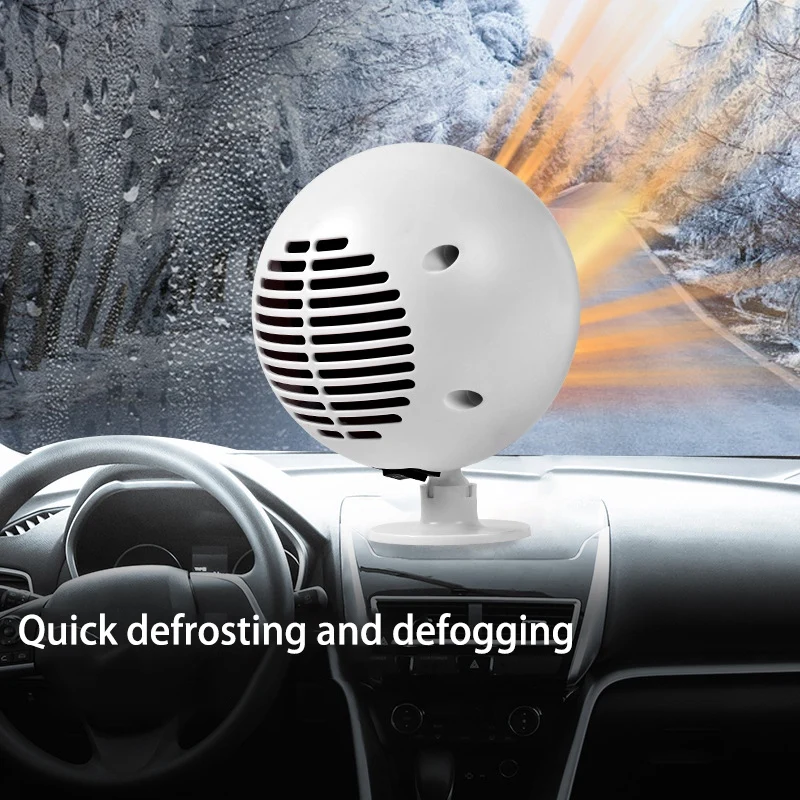 12V 240W Car Heater Electric Cooling Heating Fan Portable Electric Dryer Windshield Defogging Demister Defroster