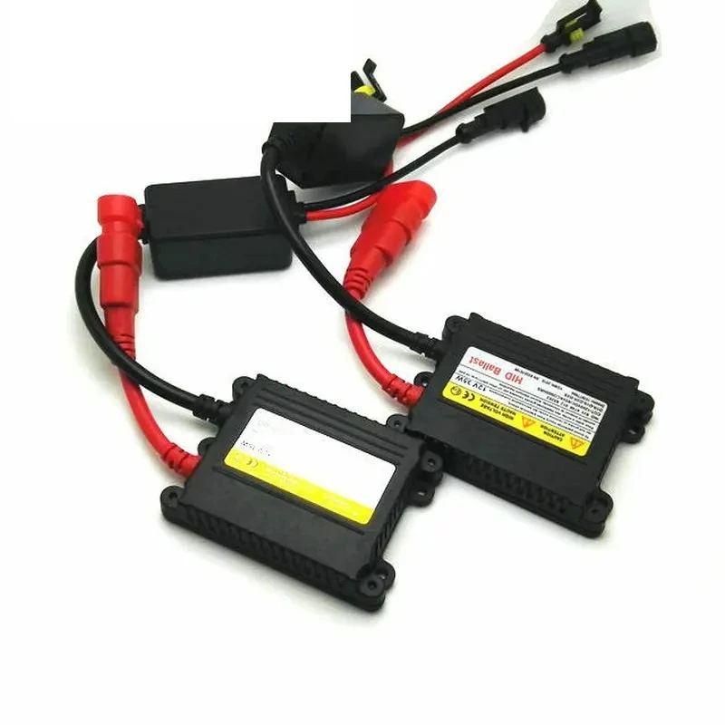 2Pcs 55W Car HID Xenon Headlight Ballast One Pair H1 H3 H4 H7 H8 H9 H11 9005 9006 Head Light Bulb Lamp Headlamp Ignition Block