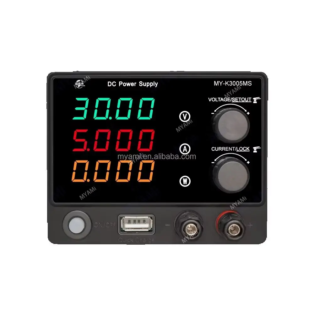 Myami 30v 5a Adjustable Power Supply 300w 230v Lab Design Schools Test Electroplating Industry Repair 220v Input
