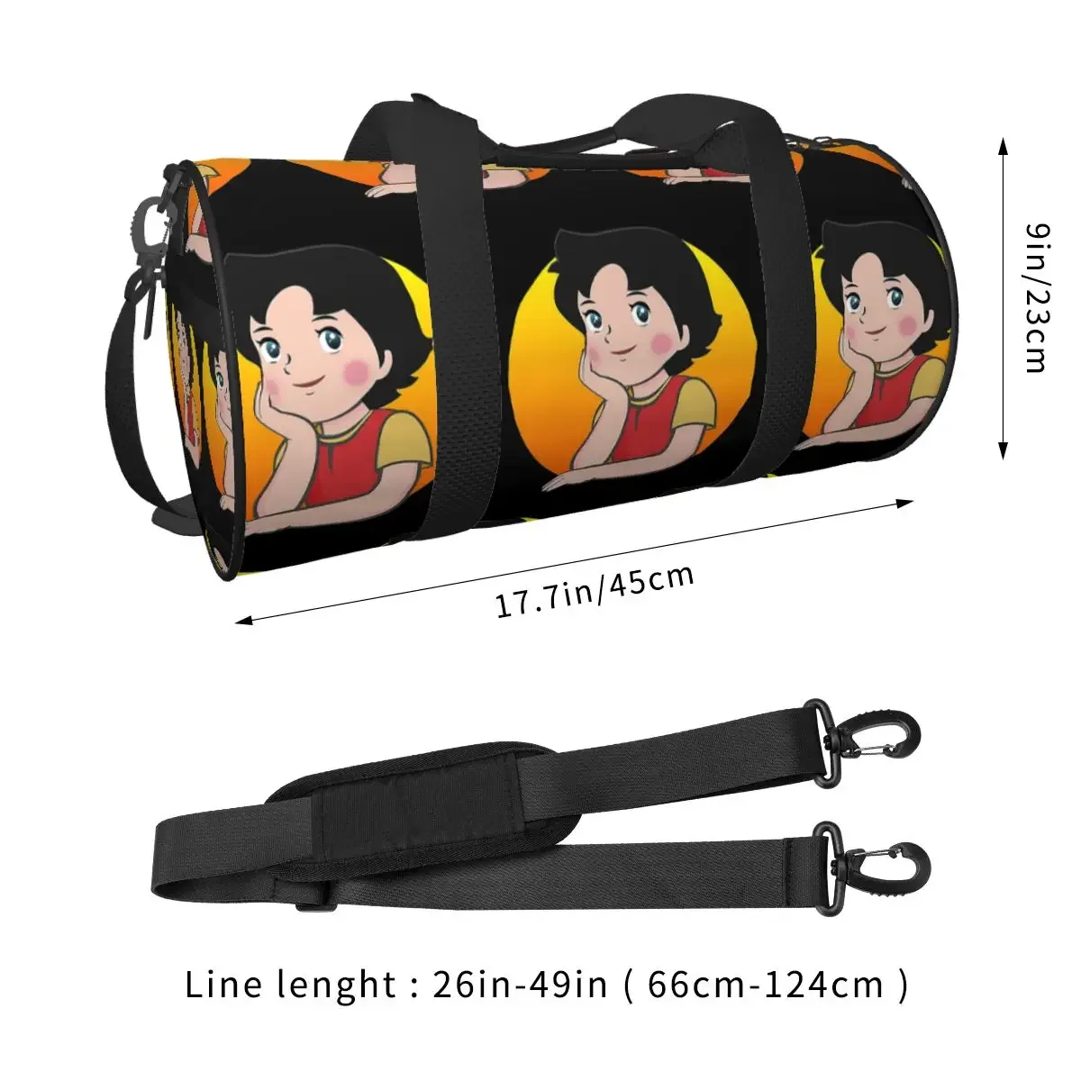 Heidi Large Duffle Gym Bag Multi-Functional Duffle Travel Bags Handbags Fitness bag