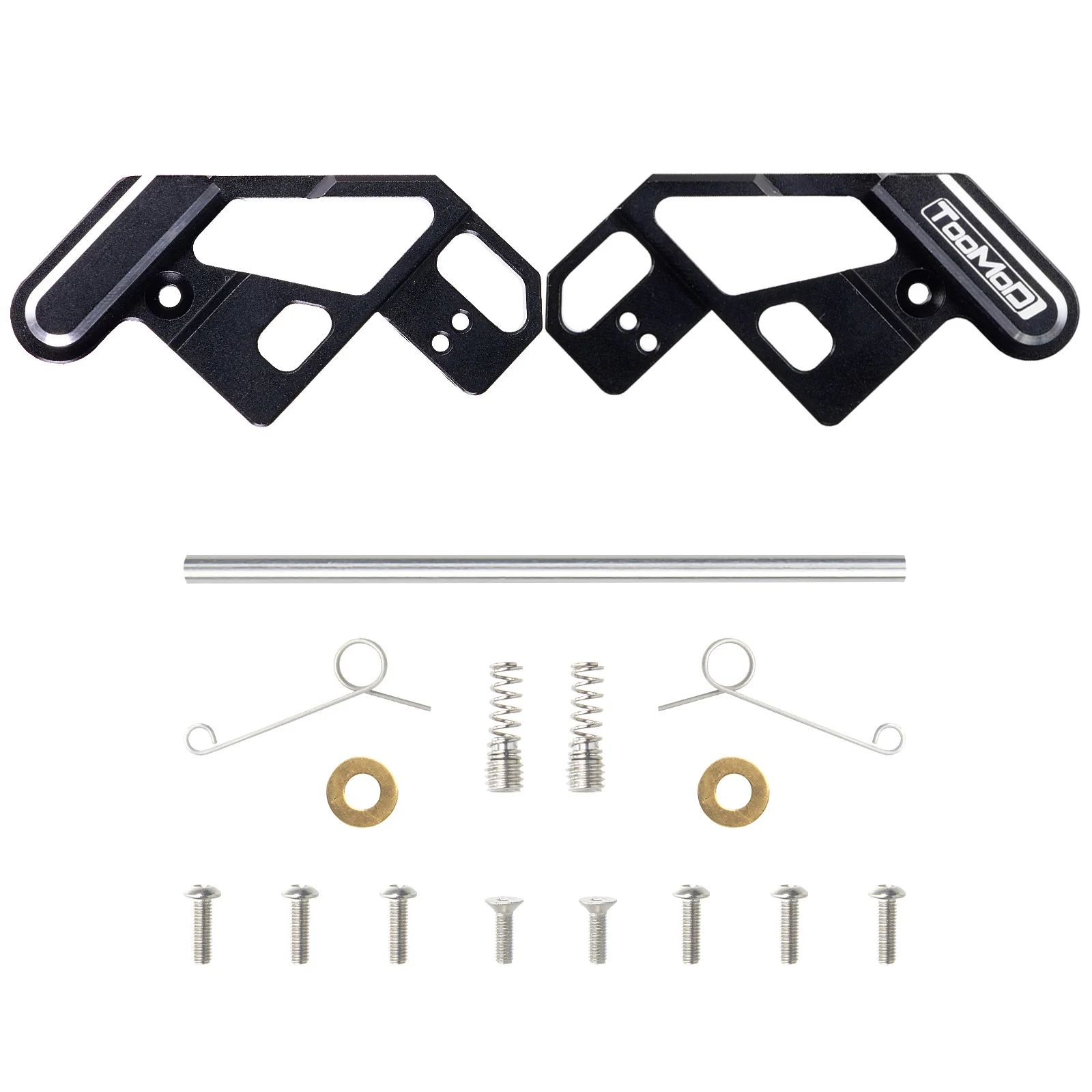 

CW-01 Алюминиевый держатель задней оси со встроенной пружиной для Tamyia RC CW01 Lunch Box Midnight Chassis Обновление деталей