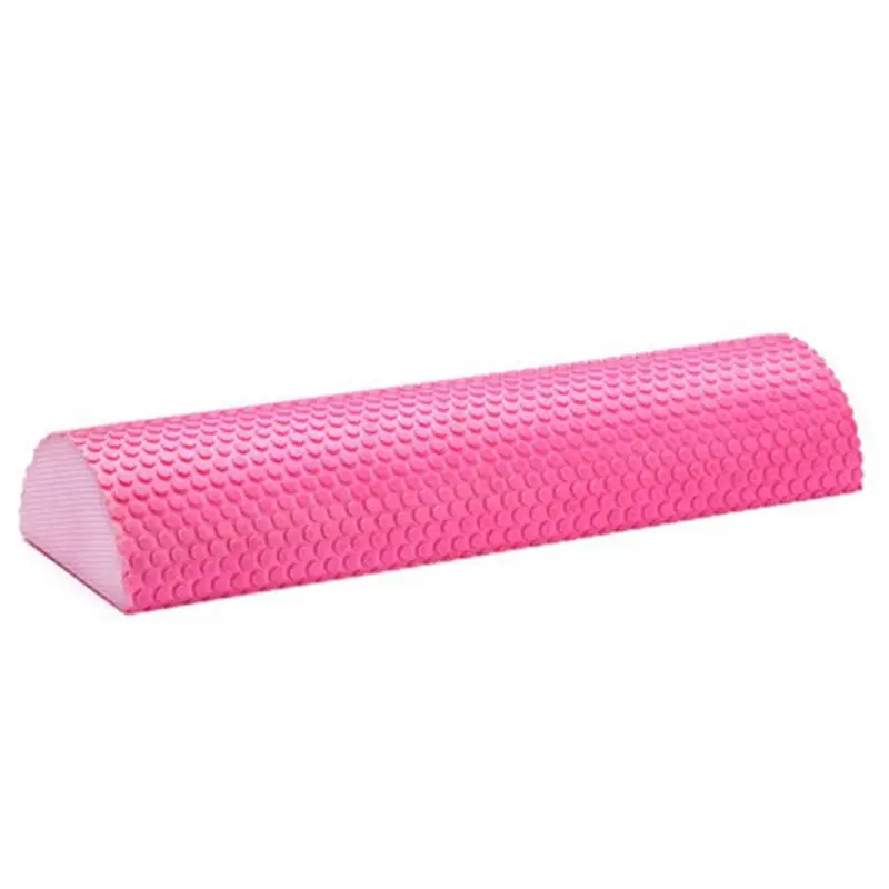 Half Round 30-45cm EVA Massage Foam Roller Yoga Pilates Fitness Equipment Balance Pad Yoga Blocks With Massage Floating Point