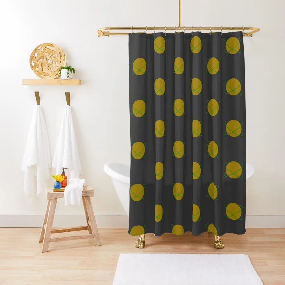 

Treasure Planet Map - Minimalist Poster Shower Curtain Waterproof Shower And Anti-Mold Transparent Bathroom Shower Cover Curtain