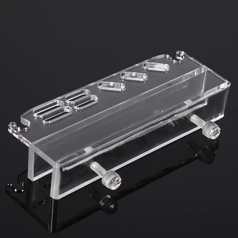 Portaoggetti in acrilico per acquario, forbici per piante, raschietto, supporto per manutenzione, per attrezzi da giardinaggio acquatici