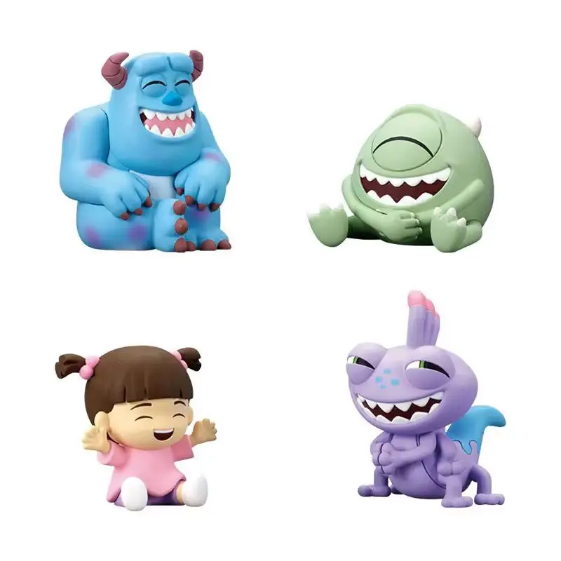 Figurka filmowa Potwór Power Company Twisted Egg Blind Box Potwór z włosami i dużymi oczami Abu Figurka Akcji Ozdoba na Biurko Prezent na Festiwal