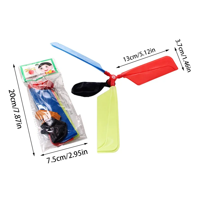 50/30/10/5/1 قطعة بالون هليكوبتر لعبة طائرة مع المروحة الاطفال في الهواء الطلق حفلة عيد ميلاد الأطفال هدية عيد المحمولة رحلة جوية