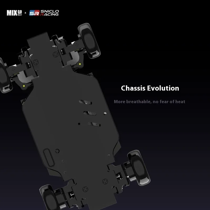 SNICLO 1/43 MG044 coche de deriva con tracción en las cuatro ruedas RTR coche de carreras con Control remoto puede disparar RC modelo de juguete de escritorio para regalos de niño