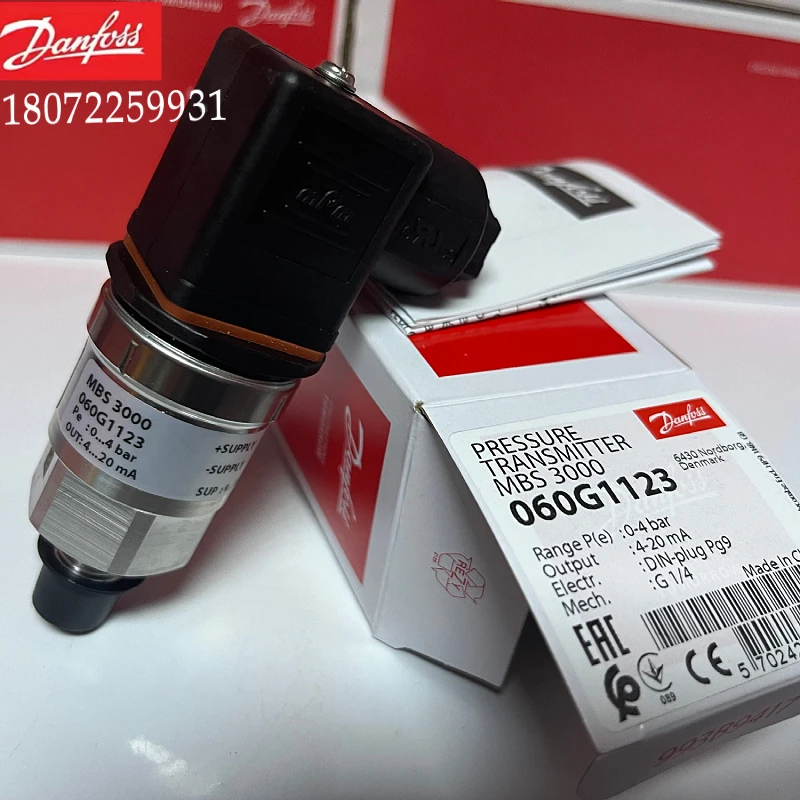 Датчик давления Danfoss MBS 3000-1611-A1AB04-0 060G1123 Оригинальный DANFOSS