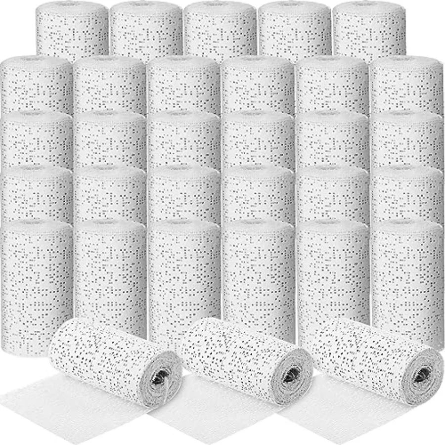 

Plaster Cloth Rolls Gauze Bandages Rolls Strips for Belly Casts Scenery Molds Mask Makg Art Projects Body Casts Craft Supplies