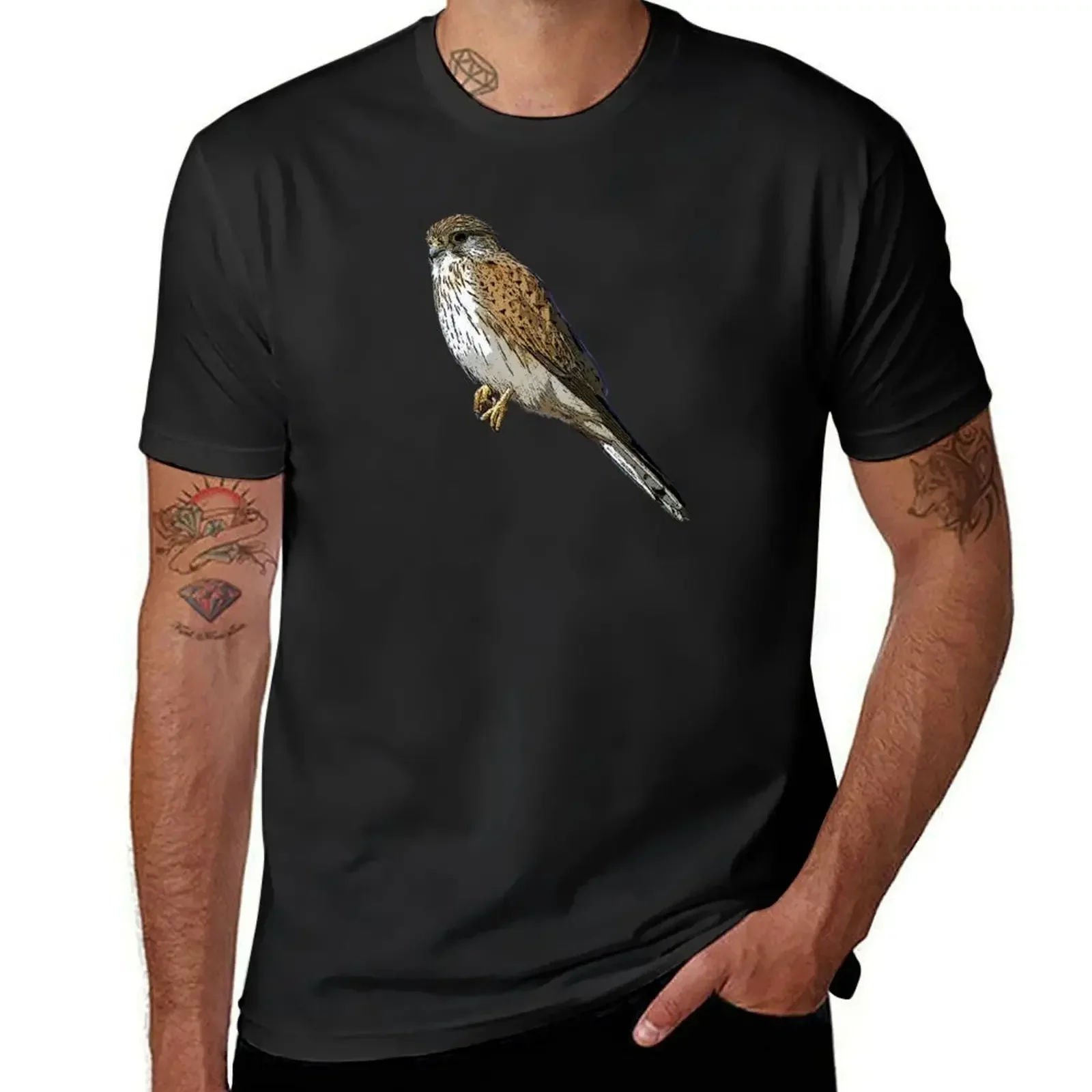 Nankeen Australian Kestrel Color Design T-Shirt anime tshirt rapper graphic tees anime stuff t shirts for men cotton